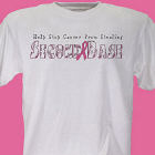 Breast Cancer "Stealing Second Base" T-shirt